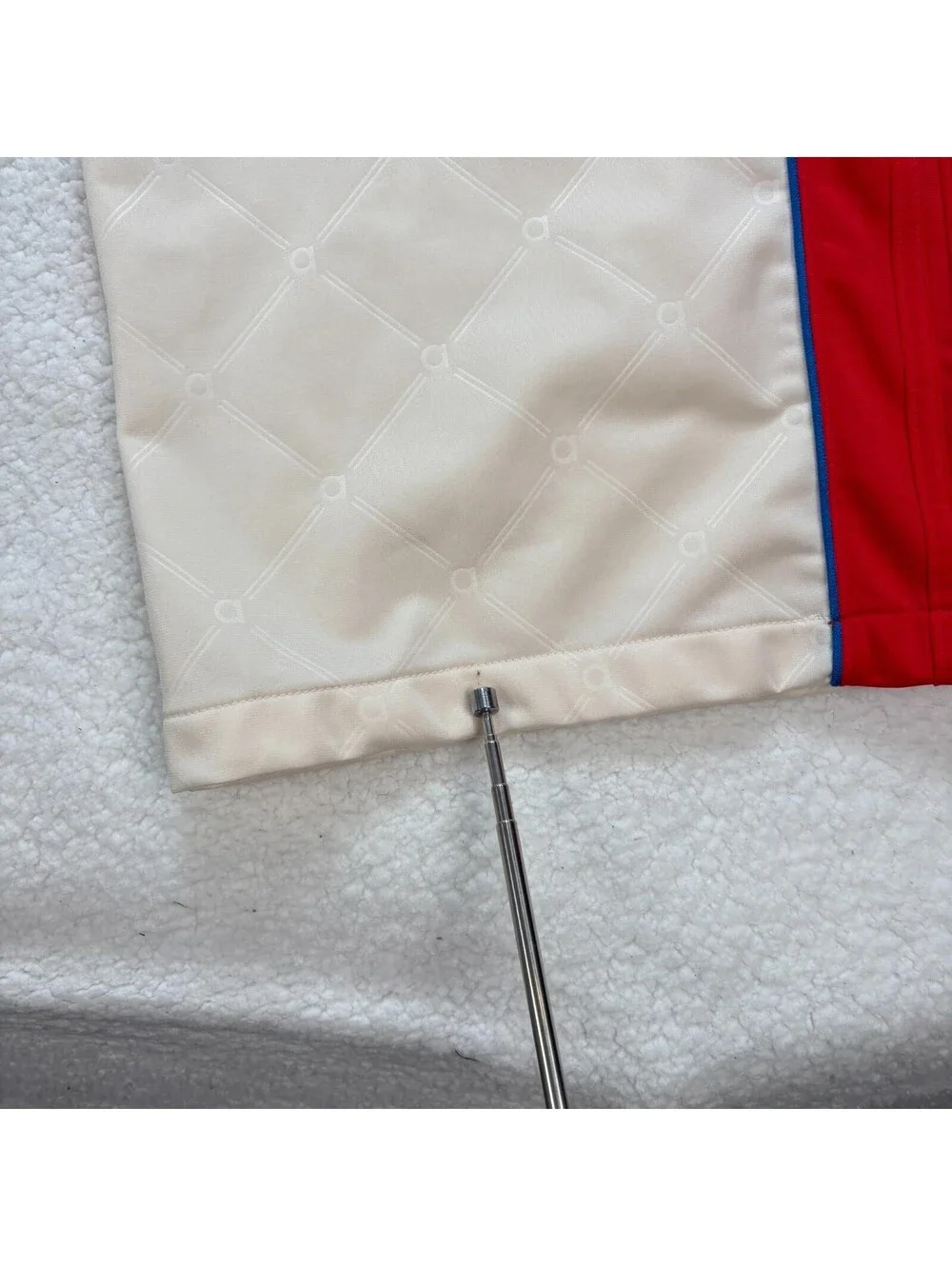 Adidas Originals Women’s 3XL Luxury Tracksuit Wonder White / Red Matching Set